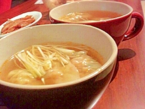 水餃子♡スープ